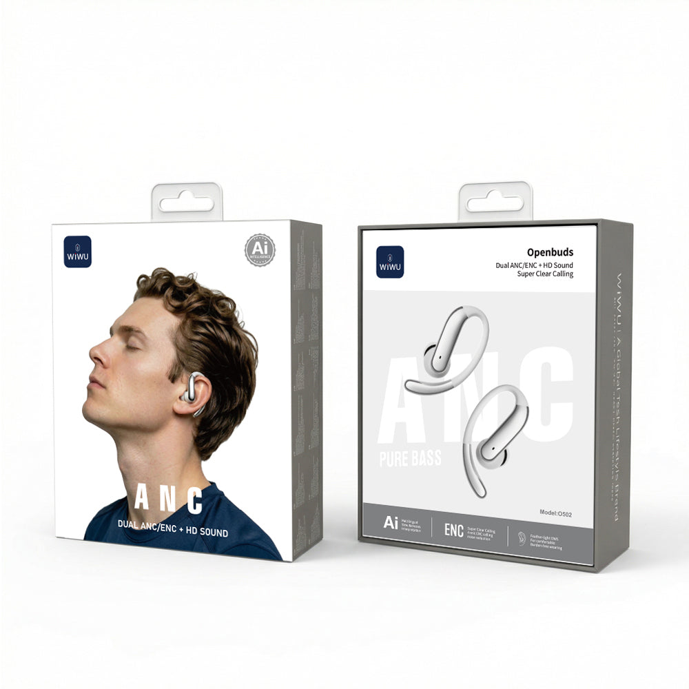 Wiwu O502 Openbuds Serisi Ai Çeviri Özellikli ANC+ENC Teknolojili Bluetooth Kulak İçi Kulaklık v6.0