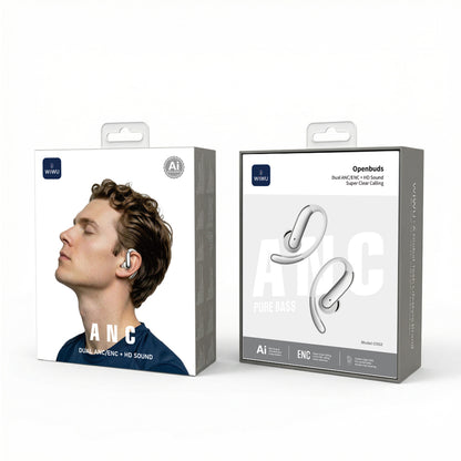 Wiwu O502 Openbuds Serisi Ai Çeviri Özellikli ANC+ENC Teknolojili Bluetooth Kulak İçi Kulaklık v6.0