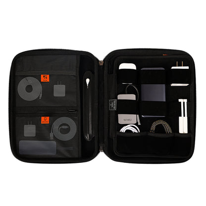 Wiwu Parallel Hardshell Serisi Darbe Emici Su Geçirmez 900D Polyester Kumaş 11 inç Laptop Çantası