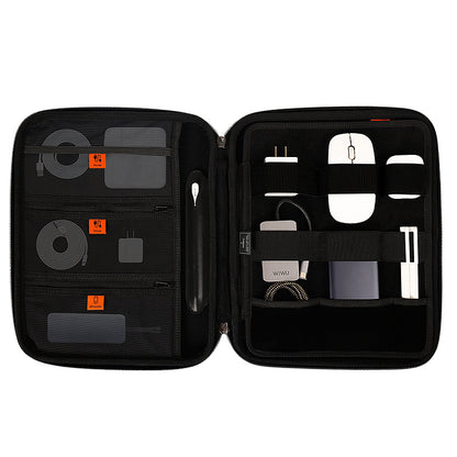 Wiwu Parallel Hardshell Serisi Darbe Emici Su Geçirmez 900D Polyester Kumaş 12.9 inç Laptop Çantası