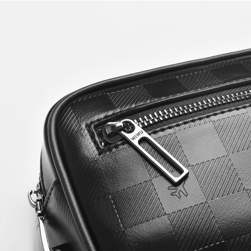 Wiwu Phantom Serisi Numerik Kilitli Yandan Fermuarlı Taşınabilir Mobil Aksesuar Çantası