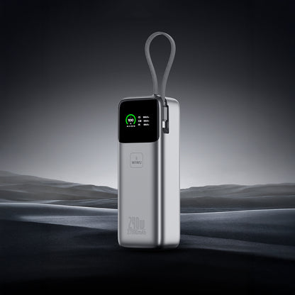 Wiwu PM-201 Power Mega Serisi Type-C Çıkışlı Taşınabilir Powerbank PD 240W 27000mAh