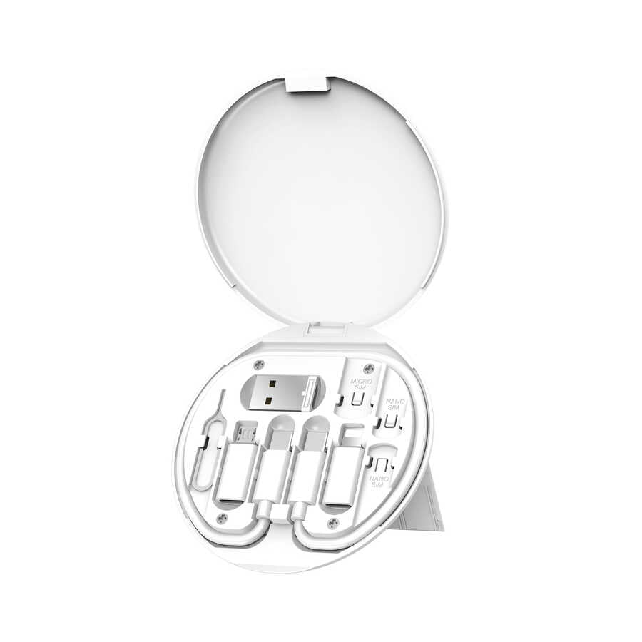 Wiwu S02 Almighty Suit Kutulu Kablo Seti