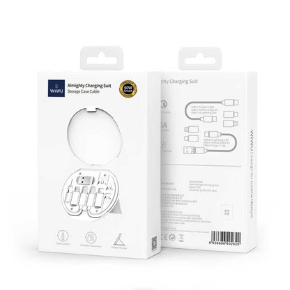 Wiwu S02 Almighty Suit Kutulu Kablo Seti