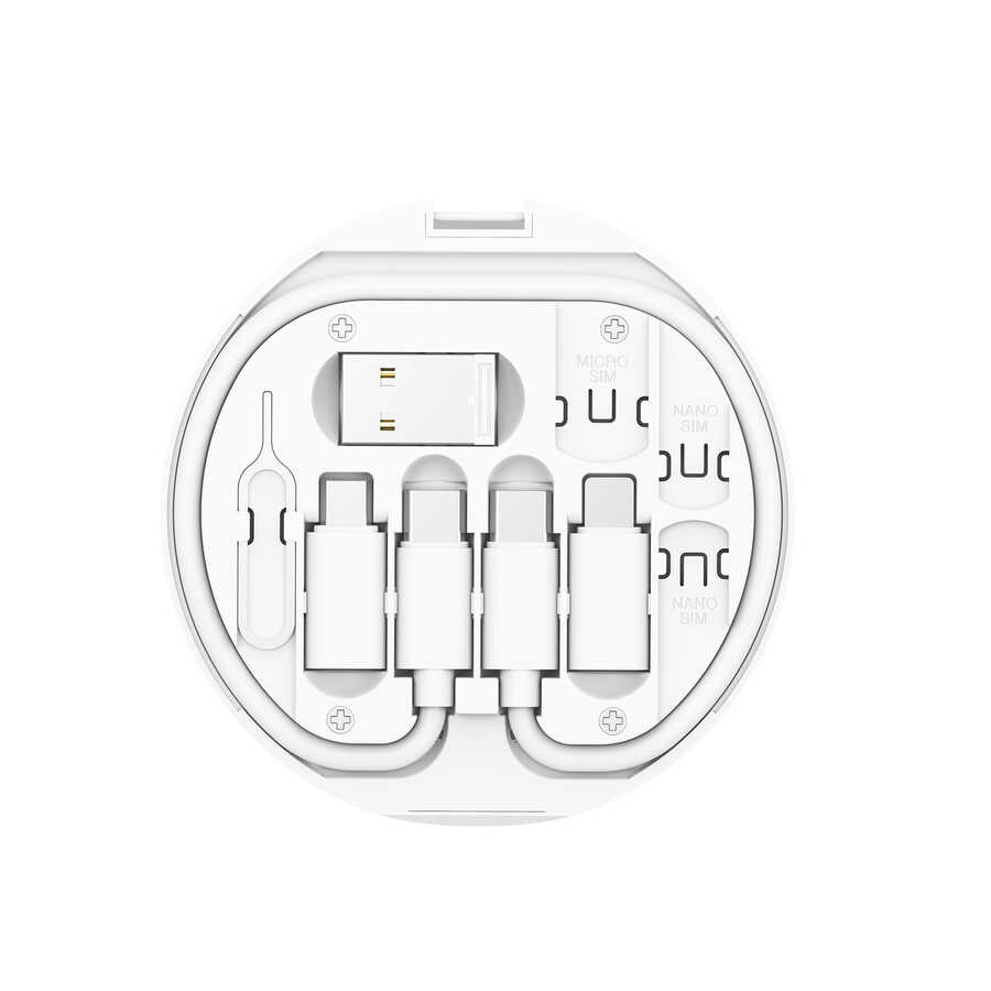 Wiwu S02 Almighty Suit Kutulu Kablo Seti