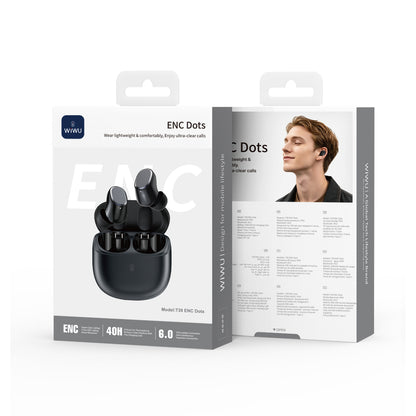 Wiwu T39 ENC Teknolojili Suya Dayanıklı Kulak İçi Bluetooth Kulaklık v6.0