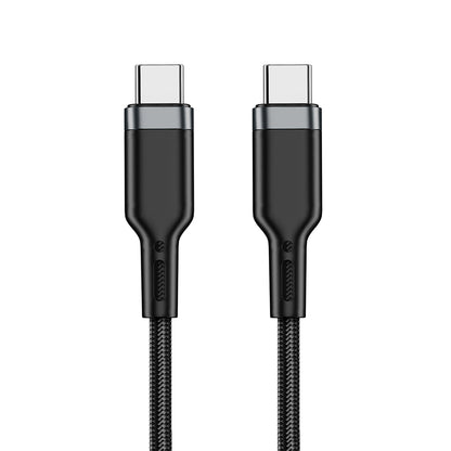 Wiwu Wi-C013 Platinum Serisi Type-C to Type-C Hızlı Şarj Özellikli Data ve Şarj Kablosu 100W 1.2m