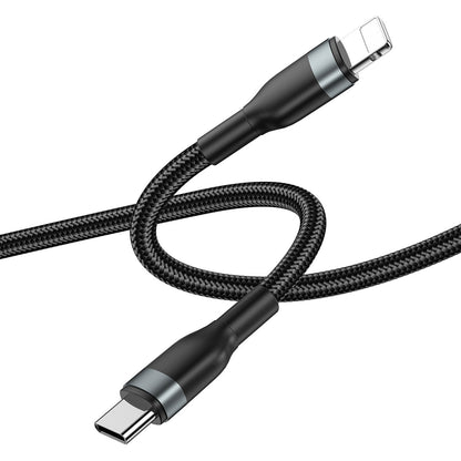 Wiwu Wİ-C017 Concise Serisi Type-C to Lightning PD Data Kablo 30W 1.2 Metre