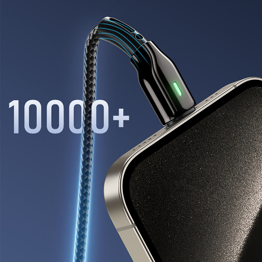 Wiwu Wi-C073 Drualink Serisi USB-A to Type-C Hızlı Şarj Özellikli Data ve Şarj Kablosu 3A 1M