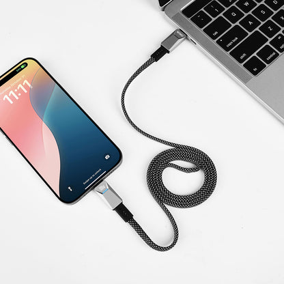 Wiwu Wi-C078 Cyberlink Serisi Type-C to Type-C PD Hızlı Şarj Özellikli Data ve Şarj Kablosu 100W 1M