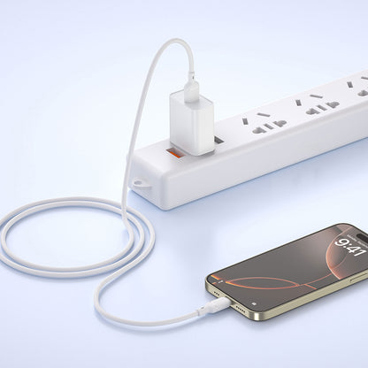 Wiwu Wi-C087 Stellar Serisi USB-A to Lightning Hızlı Şarj Özellikli Data ve Şarj Kablosu 1M