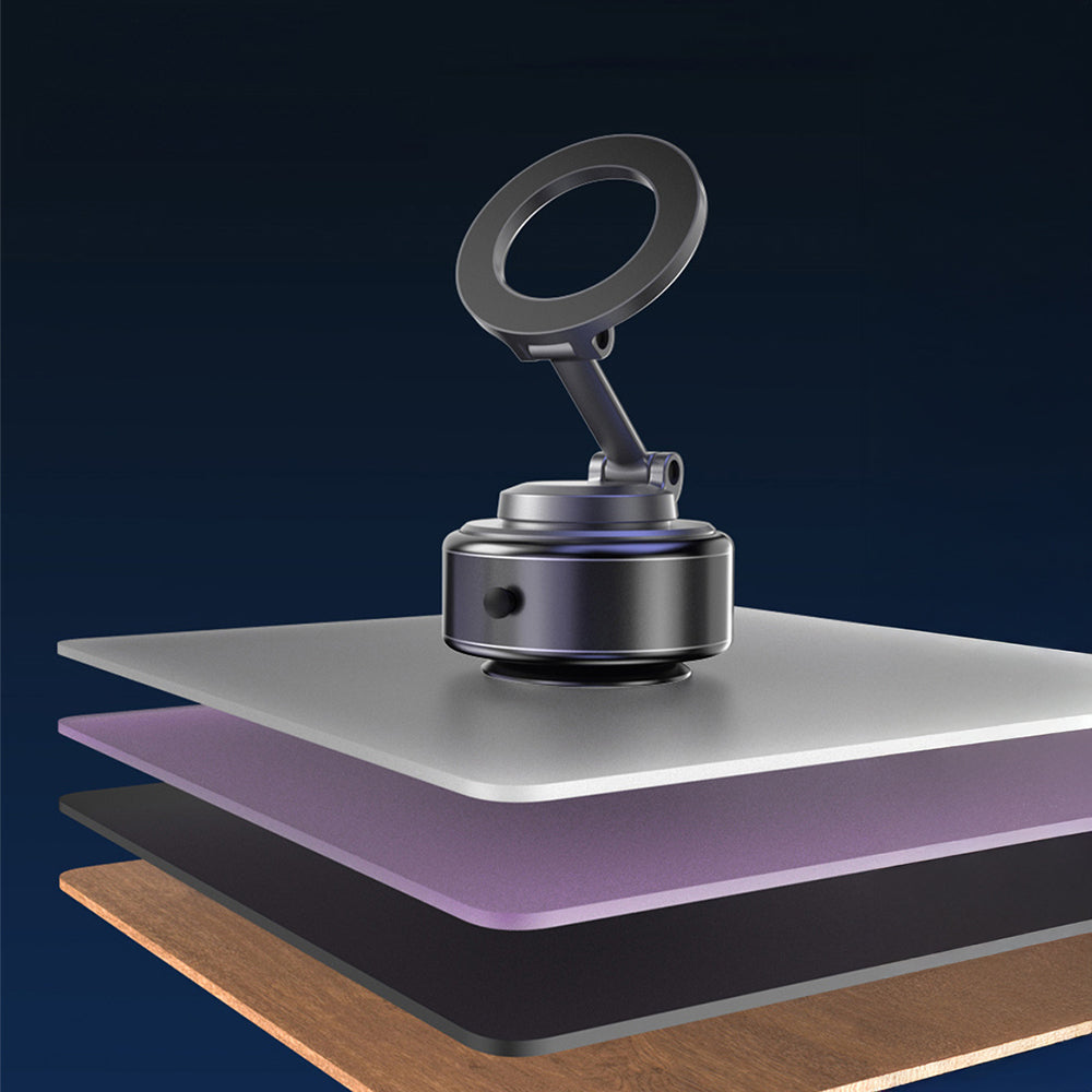 Wiwu Wi-CH056 Type-C Portlu Elektrikli Vakum Özellikli Magnetik Telefon Tutucu