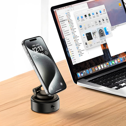 Wiwu Wi-CH056 Type-C Portlu Elektrikli Vakum Özellikli Magnetik Telefon Tutucu