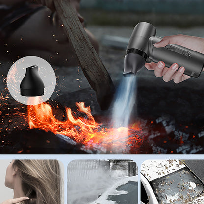 Wiwu Wi-FS015 Üfleme-Emme-Vakumlama ve Şişirme 5in1 Elektrikli Oto Araç Süpürgesi 50000PA