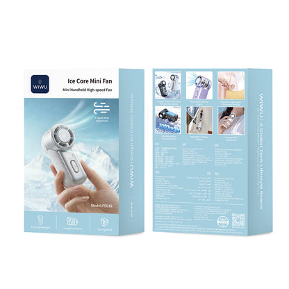 Wiwu Wi-FS018 Ice Core Mini Serisi Dijital LED Göstergeli Portatif Soğutucu El Fanı