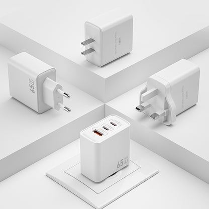 Wiwu Wi-G005 Essen Serisi GaN Tech PD Hızlı Şarj Özellikli Şarj Başlığı 65W