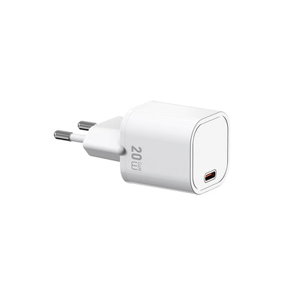Wiwu Wi-G014 Cube Serisi GaN Tech PD Hızlı Şarj Özellikli Mini Şarj Başlığı 20W