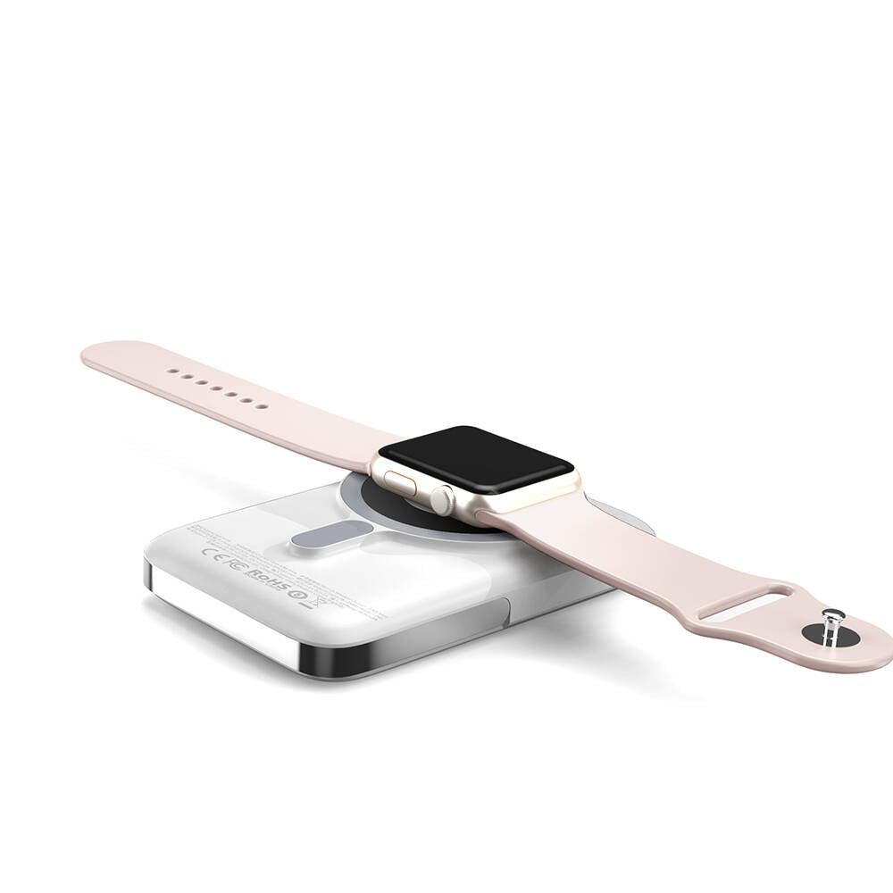 Wiwu Wi-P018 Elite Serisi Led Ekranlı M-safe Powerbank Wireless 15W 10000mAh