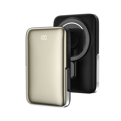 Wiwu Wi-P018 Elite Serisi Led Ekranlı M-safe Powerbank Wireless 15W 10000mAh