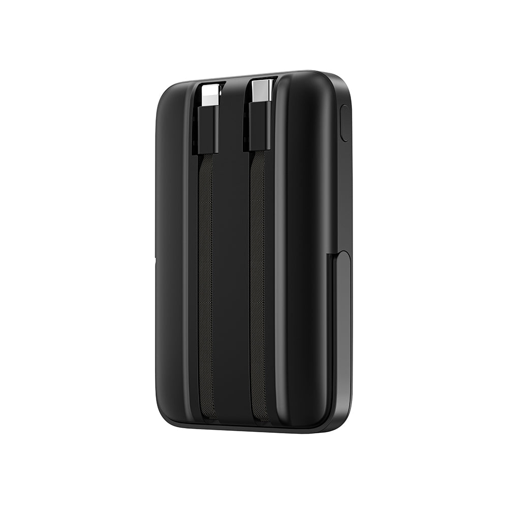 Wiwu Wi-P077 Pionner Serisi Taşınabilir Wireless Şarj ve PD 20W Hızlı Şarj Özellikli Standlı Powerbank 15W 10000mAh