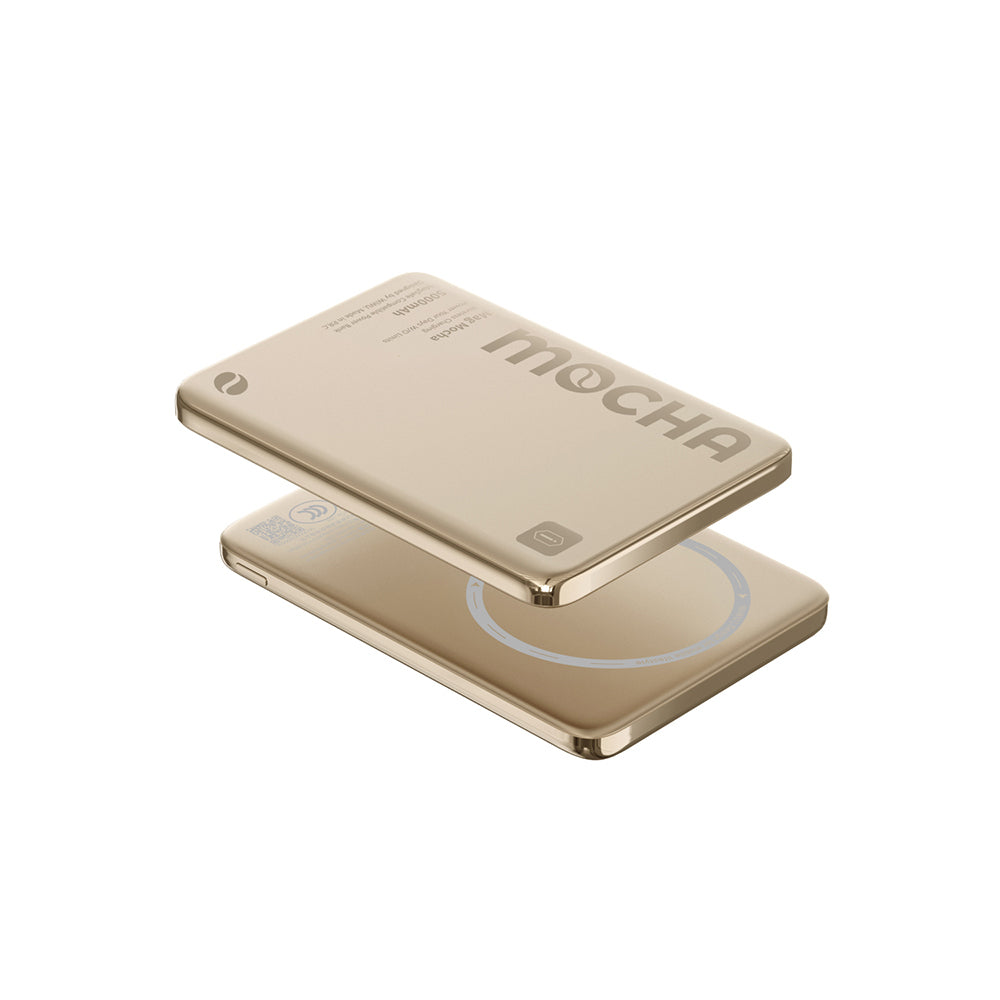 Wiwu Wi-P085 MagPearl Serisi Ultra İnce Wireless Kablosuz Powerbank 5000mAh 15W