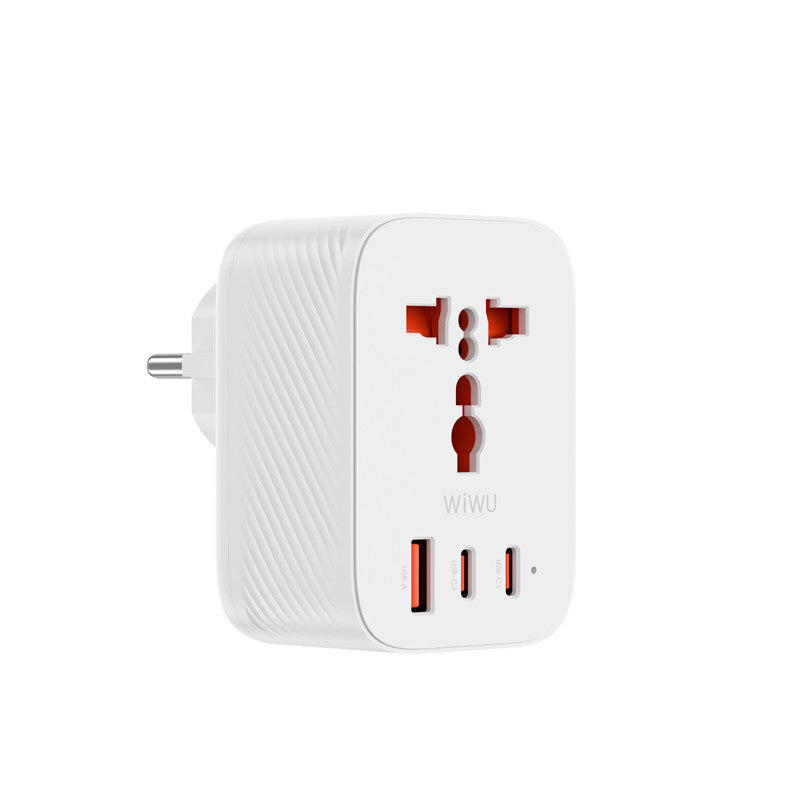 Wiwu Wi-UA008 GaN Tech PD Hızlı Şarj Özellikli Seyahat Şarj Başlığı 30W