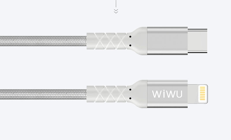 Wiwu WP101 MFI Type-c to Lightning Kablo