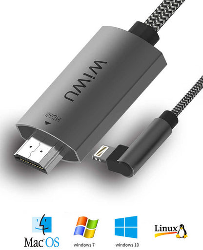 Wiwu X7 iPhone Phone To TV HDMI Kablo
