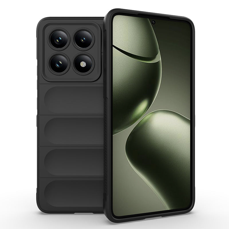 Xiaomi 14T Kılıf Esnek TPU Oyuklu Arka Yüzey Tasarımlı Zore Etnik Silikon Kılıf