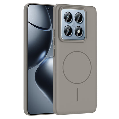 Xiaomi 14T Pro Kılıf M-safe Şarj Özellikli Zore Ruby Sert Kılıf