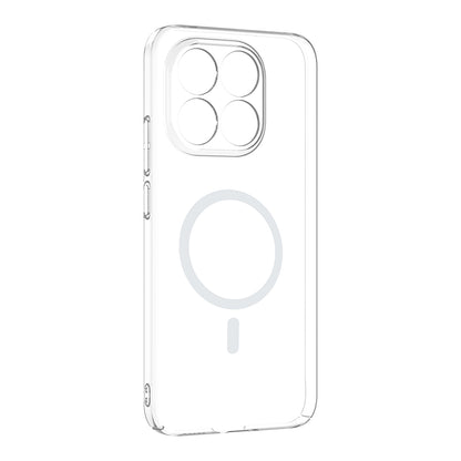 Xiaomi 15T Kamera Korumalı M-Safe Şarj Özellikli Şeffaf Zore London Sert PC Kılıf