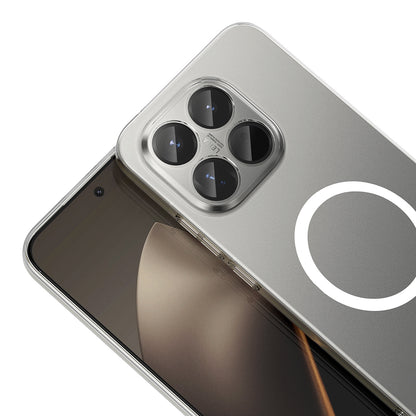 Xiaomi 15T Kamera Korumalı M-Safe Şarj Özellikli Şeffaf Zore London Sert PC Kılıf