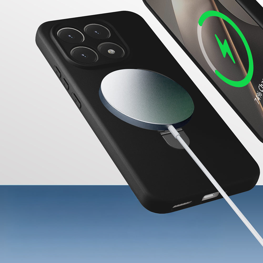 Xiaomi 15T Kılıf M-safe Şarj Özellikli Standlı Zore Samara Kılıf