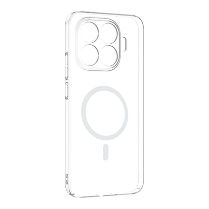 Xiaomi 15T Pro Kamera Korumalı M-Safe Şarj Özellikli Şeffaf Zore London Sert PC Kılıf