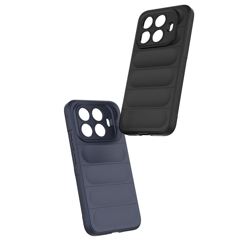 Xiaomi 15T Pro Kılıf Esnek TPU Oyuklu Arka Yüzey Tasarımlı Zore Etnik Silikon Kılıf