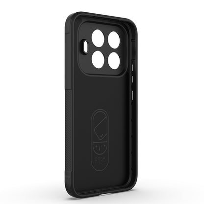 Xiaomi 15T Pro Kılıf Esnek TPU Oyuklu Arka Yüzey Tasarımlı Zore Etnik Silikon Kılıf