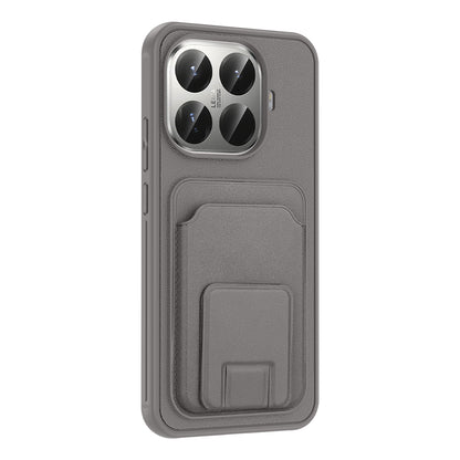 Xiaomi 15T Pro Kılıf Kartlıklı TPU Zore Bikart Kılıf