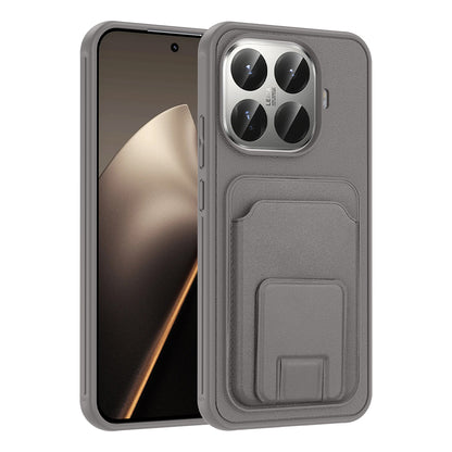 Xiaomi 15T Pro Kılıf Kartlıklı TPU Zore Bikart Kılıf