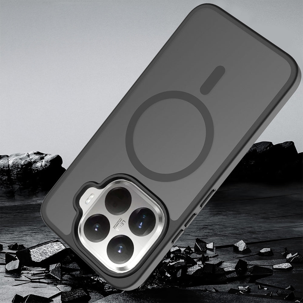 Xiaomi 15T Pro Kılıf Sert PC Arka Yüzey Wireless Şarj Özellikli Zore Flet M-safe Kılıf