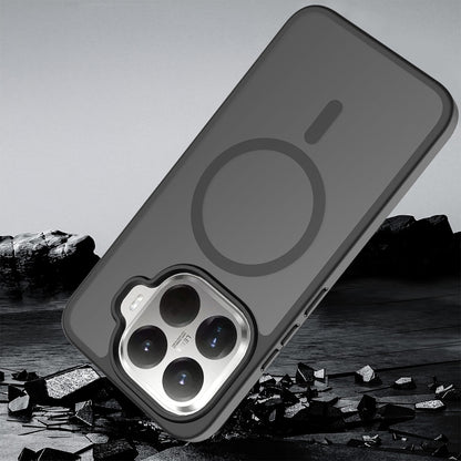 Xiaomi 15T Pro Kılıf Sert PC Arka Yüzey Wireless Şarj Özellikli Zore Flet M-safe Kılıf