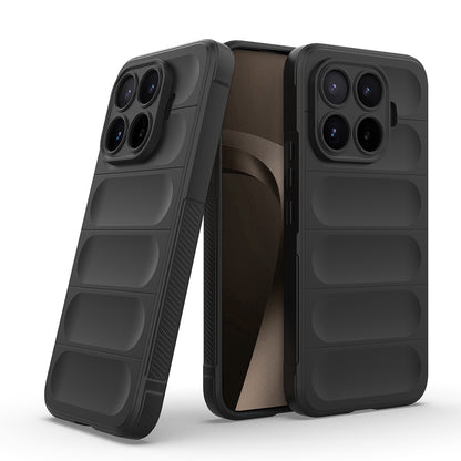 Xiaomi 17T Pro Kılıf Esnek TPU Oyuklu Arka Yüzey Tasarımlı Zore Etnik Silikon Kılıf