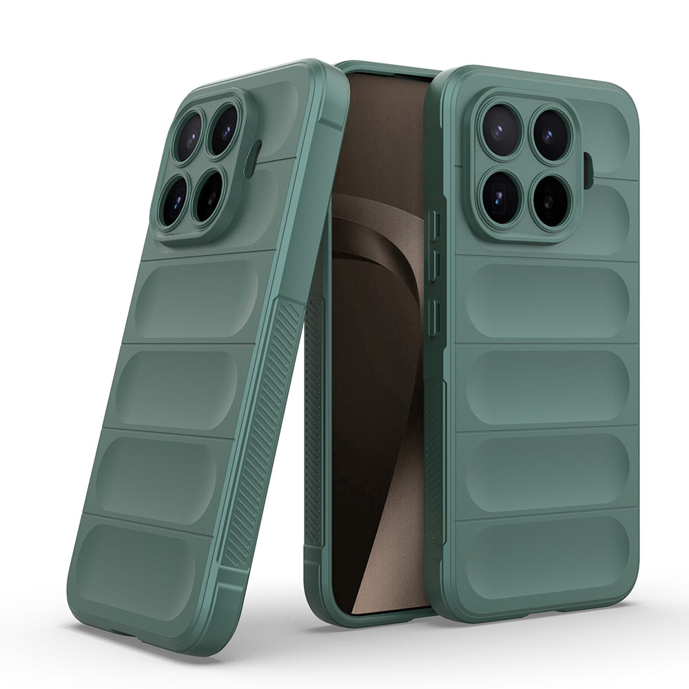 Xiaomi 17T Pro Kılıf Esnek TPU Oyuklu Arka Yüzey Tasarımlı Zore Etnik Silikon Kılıf