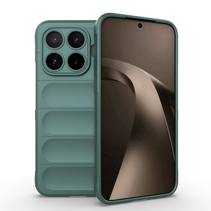 Xiaomi 17T Pro Kılıf Esnek TPU Oyuklu Arka Yüzey Tasarımlı Zore Etnik Silikon Kılıf
