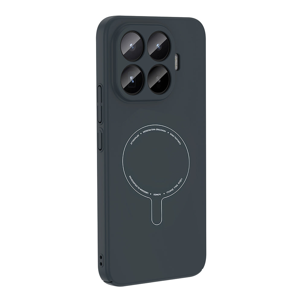Xiaomi 17T Pro Kılıf M-Safe Şarj Özellikli Kamera Korumalı Zore Elio Sert PC Kılıf