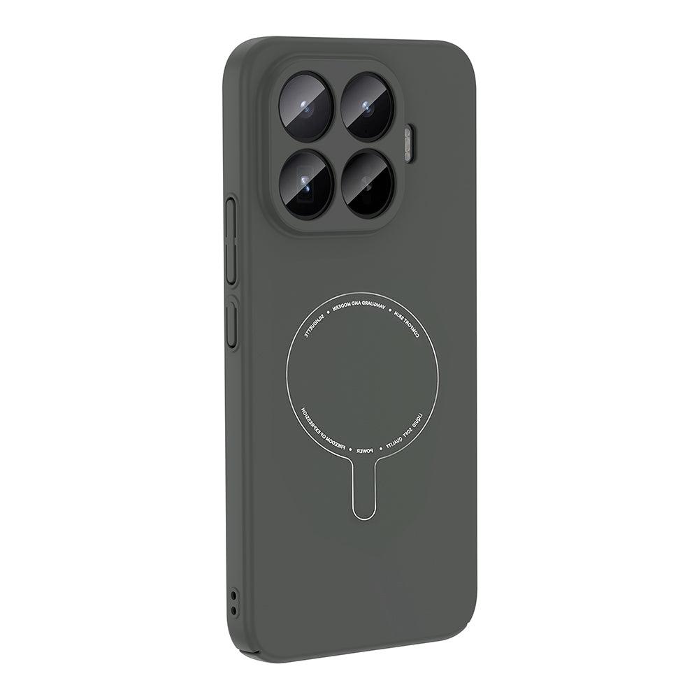 Xiaomi 17T Pro Kılıf M-Safe Şarj Özellikli Kamera Korumalı Zore Elio Sert PC Kılıf