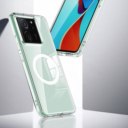 Xiaomi Mi 13T Pro Kılıf Sert PC Arka Yüzey Wireless Şarj Özellikli Zore Flet M-safe Kılıf