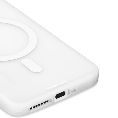 Xiaomi Mi 14 Kılıf M-safe Şarj Özellikli Youngkit Hidden Sand Serisi Kılıf