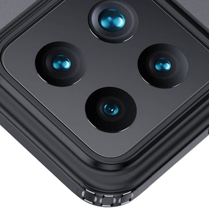 Xiaomi Mi 14 Kılıf Sert PC Arka Yüzey Wireless Şarj Özellikli Zore Flet M-safe Kılıf