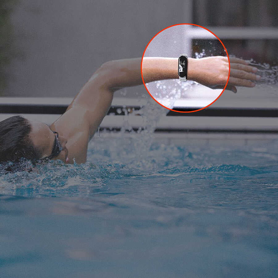 Xiaomi Mi Band 5 KRD-27 Silikon Kordon