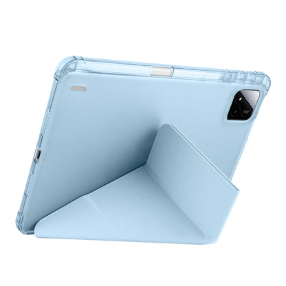 Xiaomi Pad 7 Kılıf Zore Tri Folding Kalem Bölmeli Standlı Kılıf